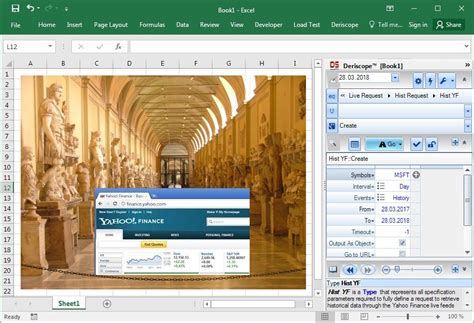 accessing  manipulating historical data  yahoo finance  excel