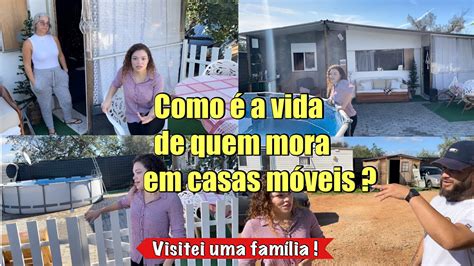 Como é viver em uma casa móvel Vale a pena ÁGUA LUZ ESGOTO Lu