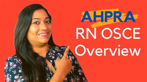 AHPRA OSCE Overview Australian Nursing OSCE Examination YouTube