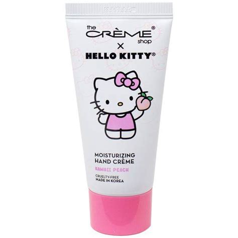 The Creme Shop Hello Kitty Moisturizing Hand Creme Kawaii Peach Hb Beauty Bar