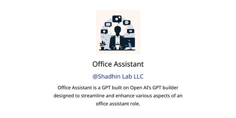 Office Assistant GPTs Features And Functions Examples And Prompts