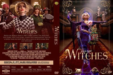 Roald Dahl S The Witches 92020 DVD Custom Cover In 2020 Dvd Cover