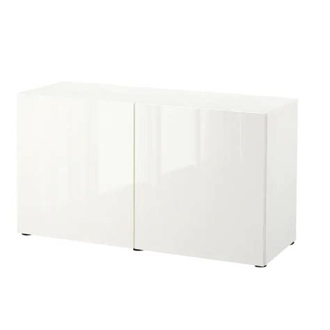 Ikea Modern White Gloss Storage Aptdeco