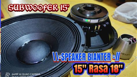 Unboxing Speaker Ashley 15V400 Pesenan Pemalang YouTube