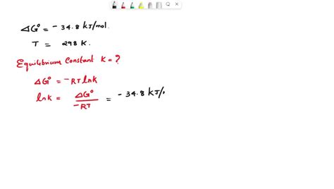 Solved The Equilibrium Constant Of The Reversc Reaction Products And Reactants Switched Is 10