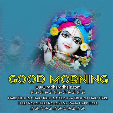 101 Jai Shri Krishna Best Good Morning Image And Quotes Radheradheje