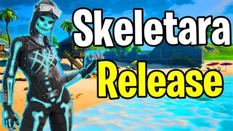 Skeletara Skin Release Date In Fortnite Chapter Season Holloween