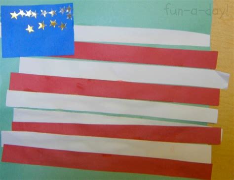 Flag Art Project For Kindergarten