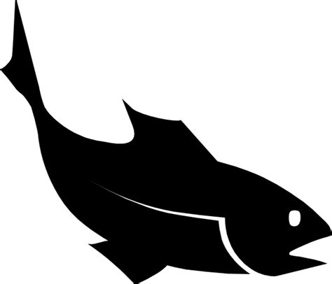 Moreno Fishblack Clip Art At Clker Vector Clip Art Online