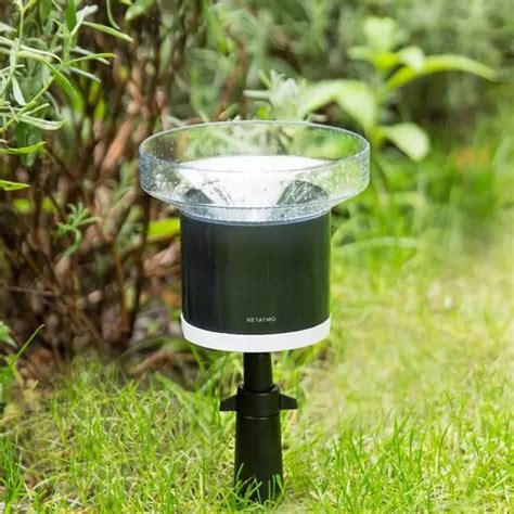 Netatmo Rain Gauge Rainfall Outdoor Garden Rain Measurement For Weather