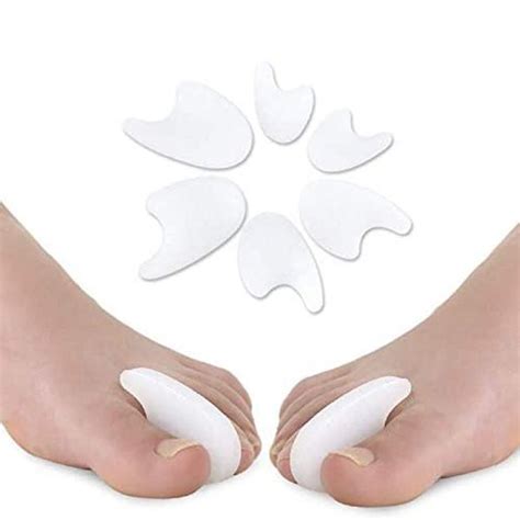 Gel Toe Spacer Silicone Spreader Relieves Bunion Corn Callus Pain