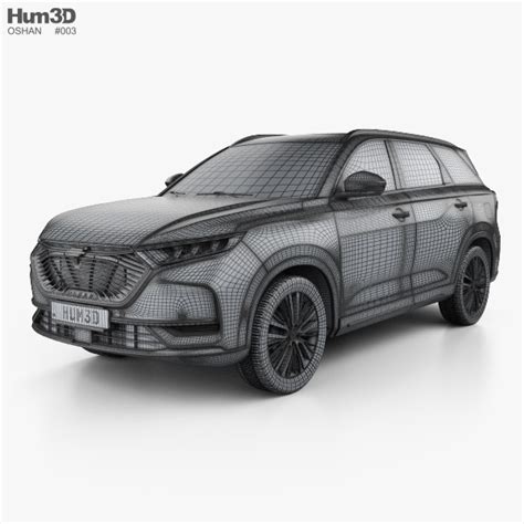 Oshan X7 2022 3D model - Vehicles on Hum3D