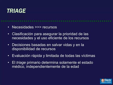 Atención a múltiples víctimas Triage PPT