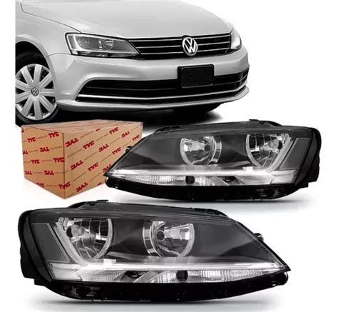 Par Farol Jetta 2016 2017 2018 Foco Duplo Manual Led Frete grátis