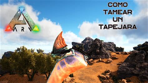 Como Tamear Un Tapejara De Manera Fácil Y Rápida En Ark Survival