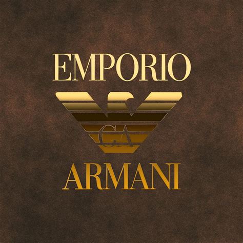 Armani Logo Digital Art By Piero Edlin