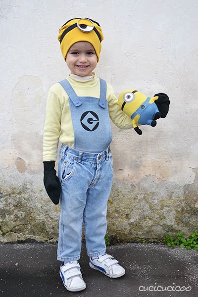 Despicable Me costumes: make a DIY Stuart Minion costume - Cucicucicoo