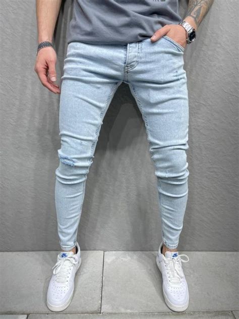 Mode Urbaine Jeans Super Skinny Homme