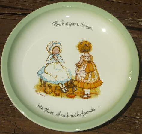 Vintage Holly Hobbie Plates Set Of 3 By American Greetings Cleveland