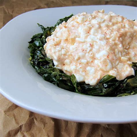 Spiced Ethiopian Cottage Cheese With Collard Greens Ayib Be Gomen