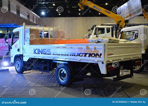 Hyundai Hd Gt Flatbed Truck At Philippine Commercial Vehicle Show In