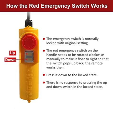 Partsam 1100 Lbs Lift Electric Hoist Crane Remote Control Power System Zinc Plated Steel Wire