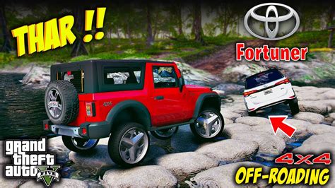 Gta Extreme Off Roading Challenge Gta Indian Cars Thar X