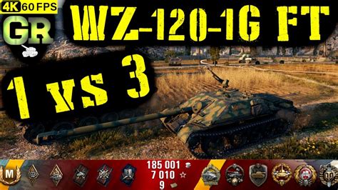 World Of Tanks Wz 120 1g Ft Replay 9 Kills 5 5k Dmg Patch 1 4 1