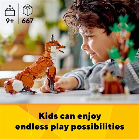 LEGO Creator 3-in-1 31154 Forest Animals: Red Fox revealed