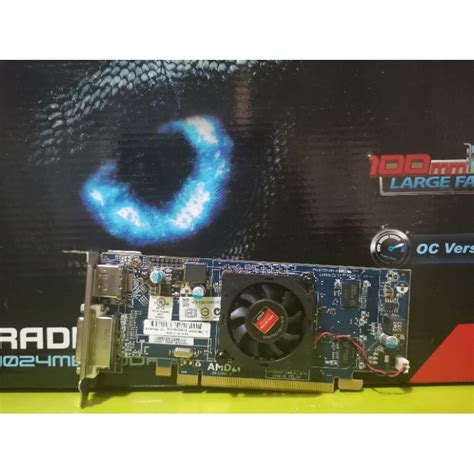 การ์ดจอ Amd Radeon Hd 7400 Series 1gb Ddr3 No Box สำหรับใส่เคสเล็ก เคสนอน เท่านั้น Shopee