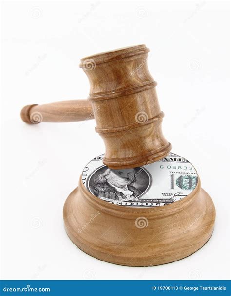 Auction. Gavel, Sound Block And House. Royalty-Free Stock Photography ...