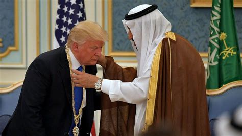 Tiger Fur Lined Robes What Do Saudi Ts To Trump Mean Bbc News