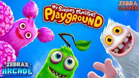 My Singing Monsters Playground Gameplay Zebra S Arcade Youtube