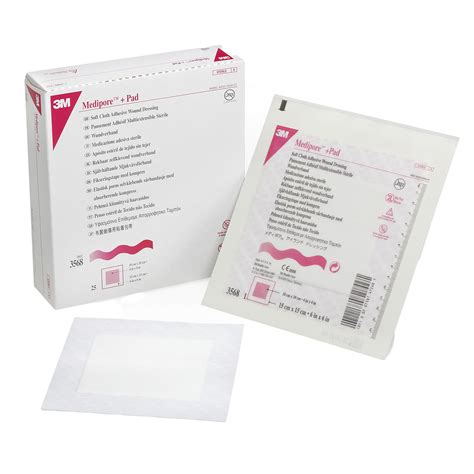 M Medipore Pad Soft Cloth Adhesive Wound Dressing X Carewell