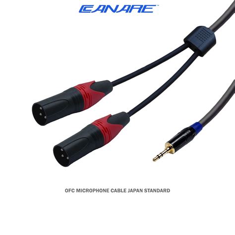 Jual Canare Kabel Audio X Mini Stereo To X Xlr Male Gold Plate