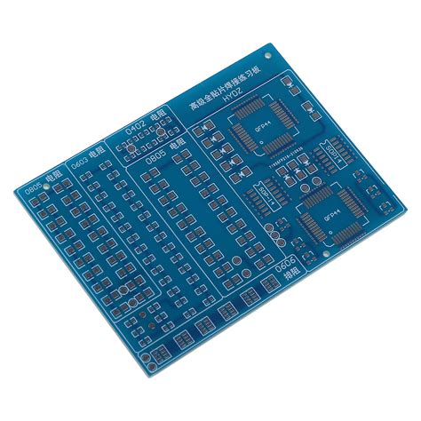 Smt Components Smd Soldadura Pr Ctica Placa Placa Diy Kit Resistencia