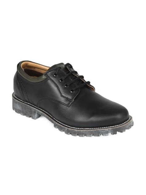 Buy Woodland Men Black Semi Formal Shoes - Casual Shoes for Men 103988 | Myntra