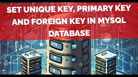 Set Unique Key Primary Key And Foreign Key In Mysql Database Key Set