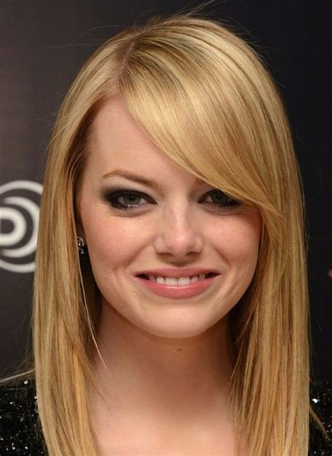 20 Best Blonde Lob Hairstyles with Sweeping Bangs