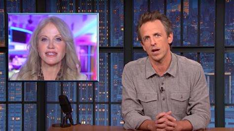 Seth Meyers Unloads On Kellyanne Conway Trumps ‘worst Liar