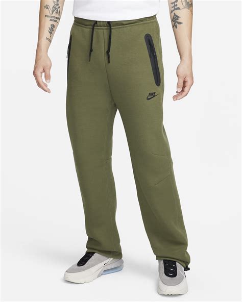 Nike Sportswear Tech Fleece Mens Open Hem Tracksuit Bottoms Nike Nl