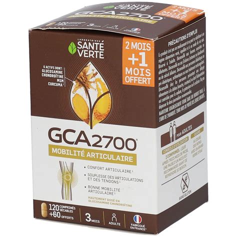 Santé Verte GCA 2700 3x60 pc s Redcare Pharmacie