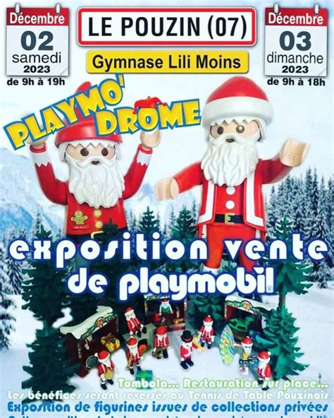 Exposition Playmobil Expo Vente Playmobil à Le Pouzin 07250