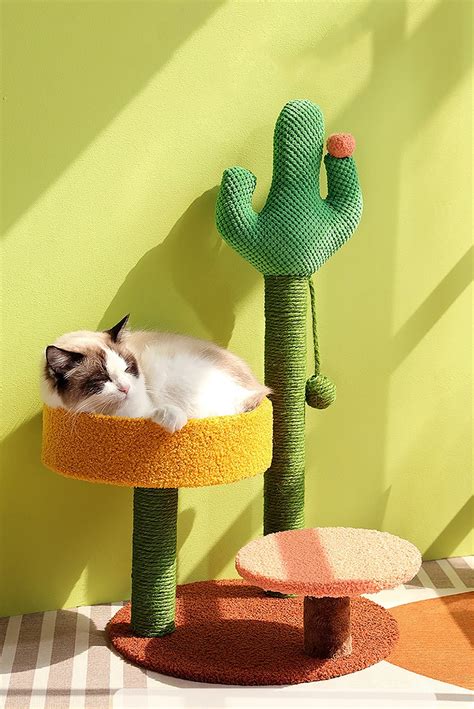 Diy Cactus Cat Tree Do It Yourself