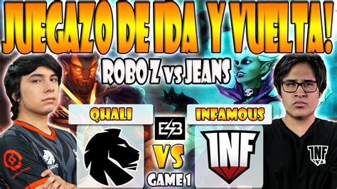 Infamous Vs Qhali Bo Game Eliminaci N Mr Jeans Vs Robo Z Qualifier