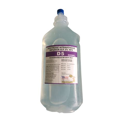 NIR 5D Dextrose In Water 5g 100mL 5 0 Solution For IV Infusion