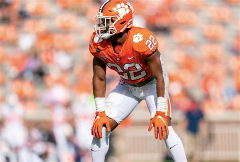 Baltimore Ravens Ravens Draft Clemson LB Trenton Simpson