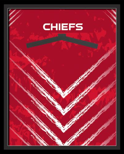 Kansas City Chiefs Jersey Display Frame | Sports Framing