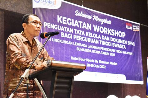 Lldikti Wilayah I Gelar Workshop Penguatan Tata Kelola Dan Dokumen Spmi