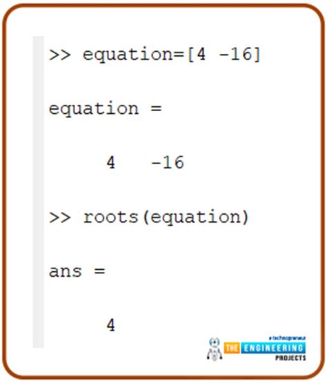 Command Window In Matlab The Engineering Projects